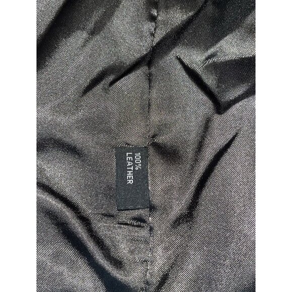 PowWow Women’s Suede Leather Jacket Thick Stitching Detail Sz 8 Western Coat - Picture 11 of 12